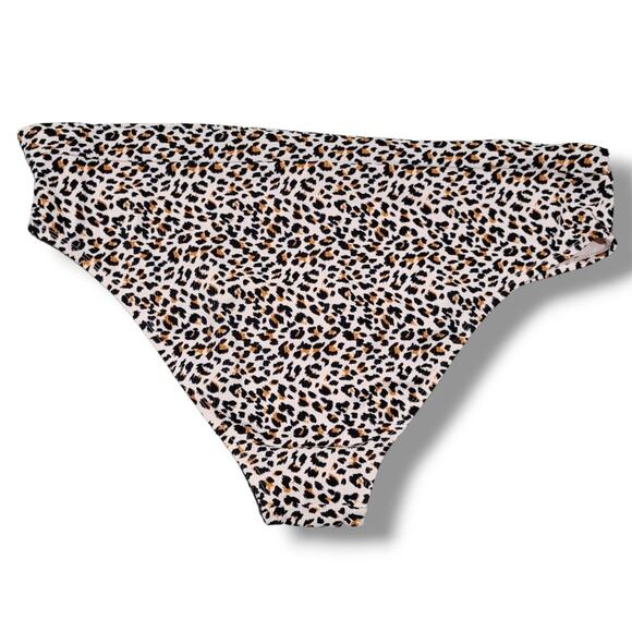 Xhilaration Juniors High-Leg High-Waist Animal Print Bikini Bottoms – 24W/26W - Picture 3 of 10